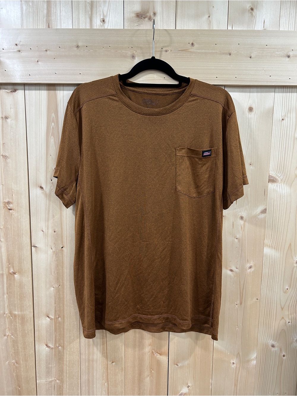 Dickies Temp-iQ Cooling Performance Mesh Pocket Tee - Brown - Size XL